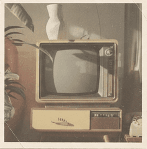 Vintage TV Scene